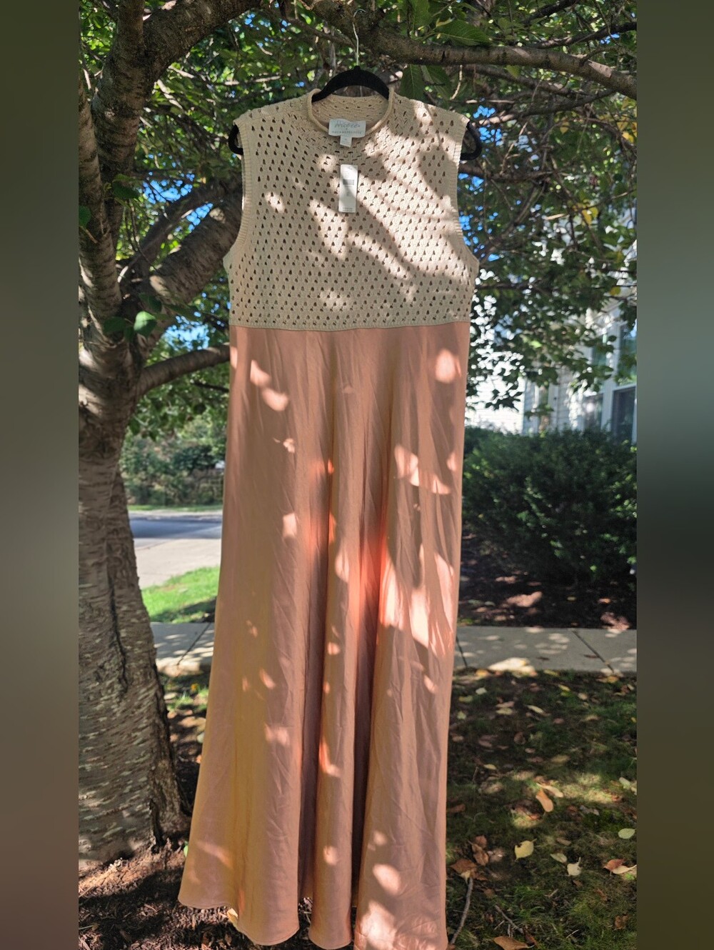 Mare X Anthropolgie Maxi Semi-formal Satin